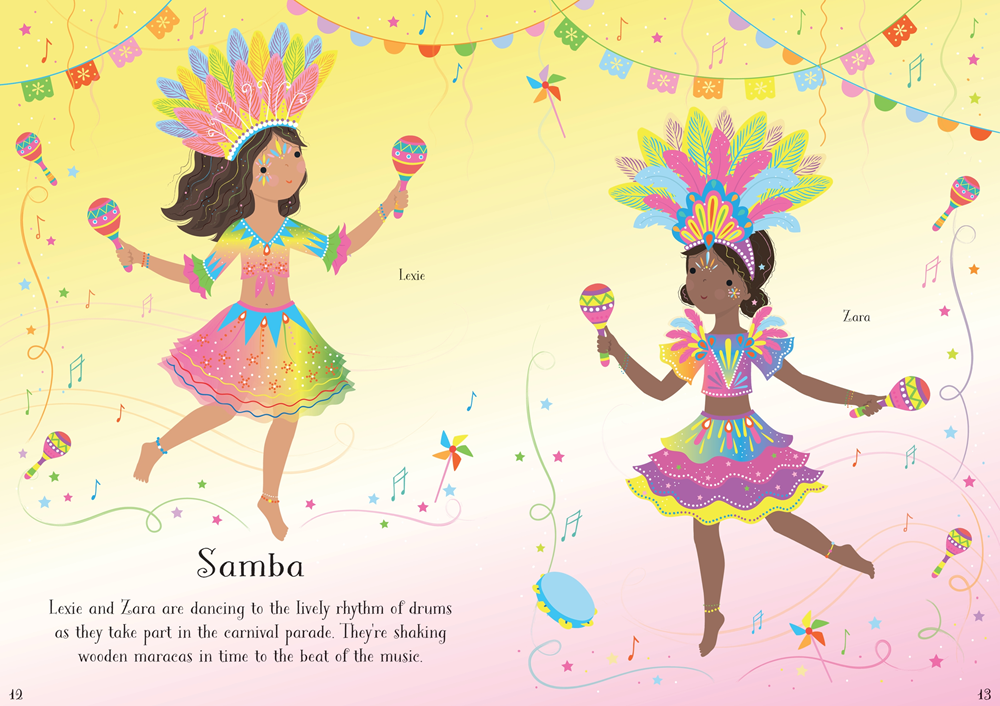 Little Sticker Dolly Dressing Costume Parade : Usborne