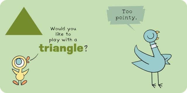 The Pigeon WON’T Play With Shapes!
