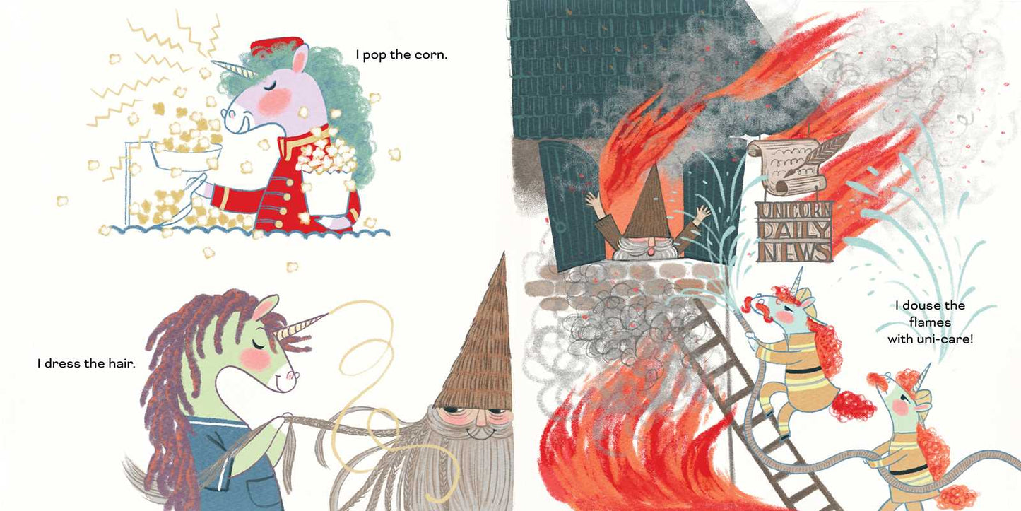 Unicorns in Uniforms by Beth Ferry