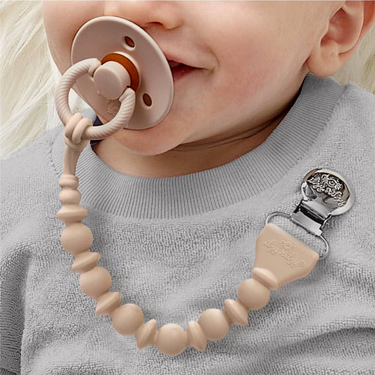 Sweetie Strap™ Silicone One-Piece Pacifier Clips