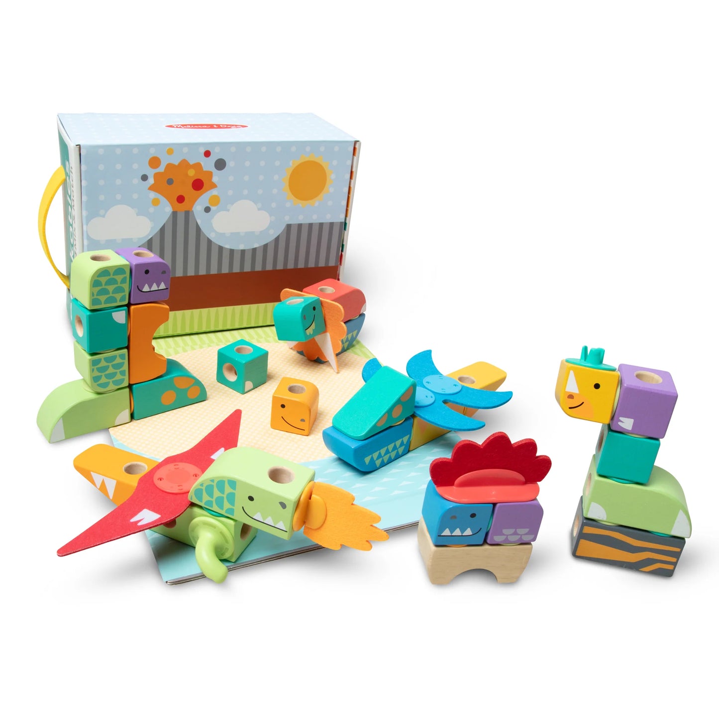 Blockables: Dino Play Set- 69 Pieces