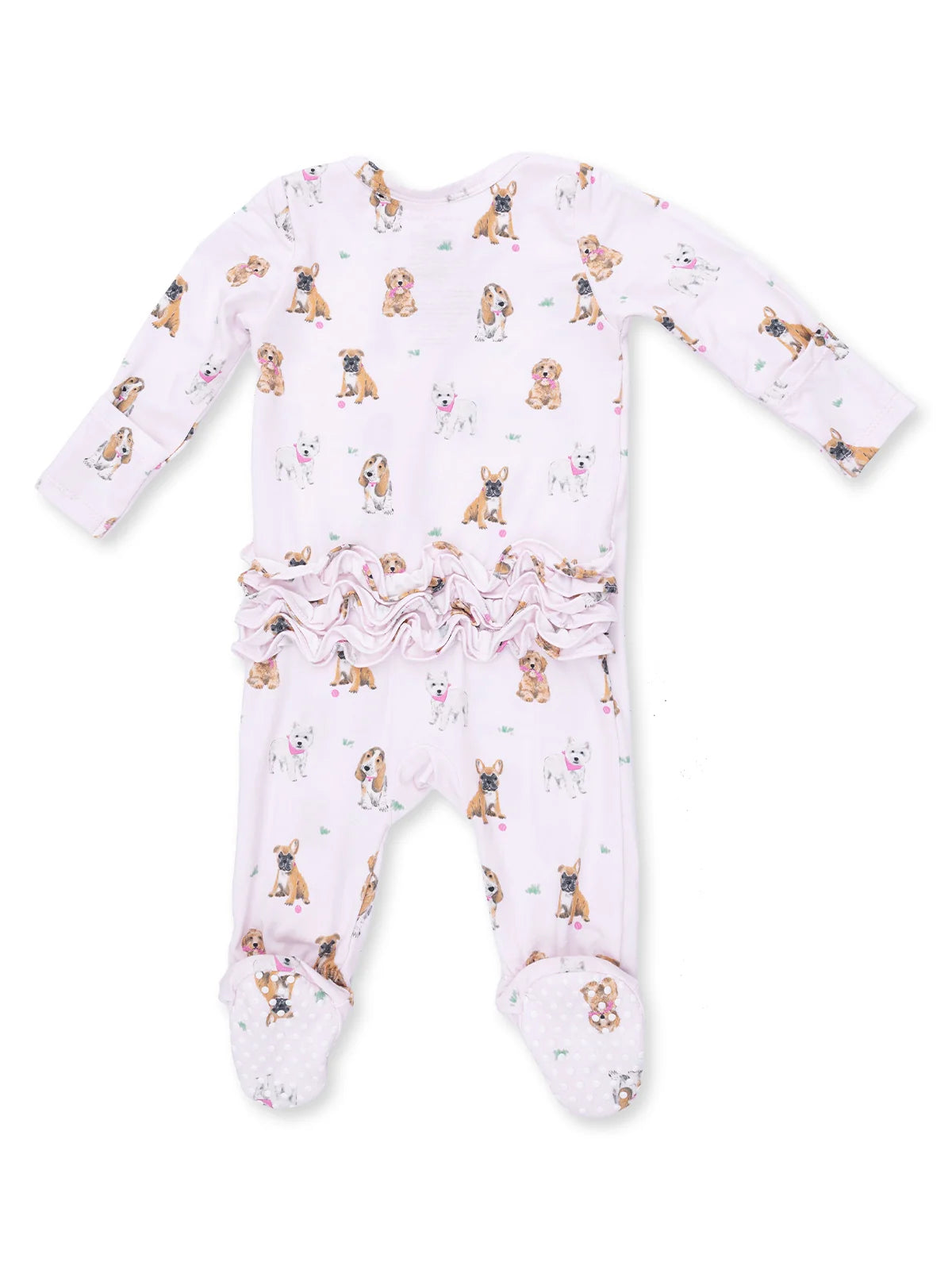 Pink Bestie Dogs- 2 Way Zipper