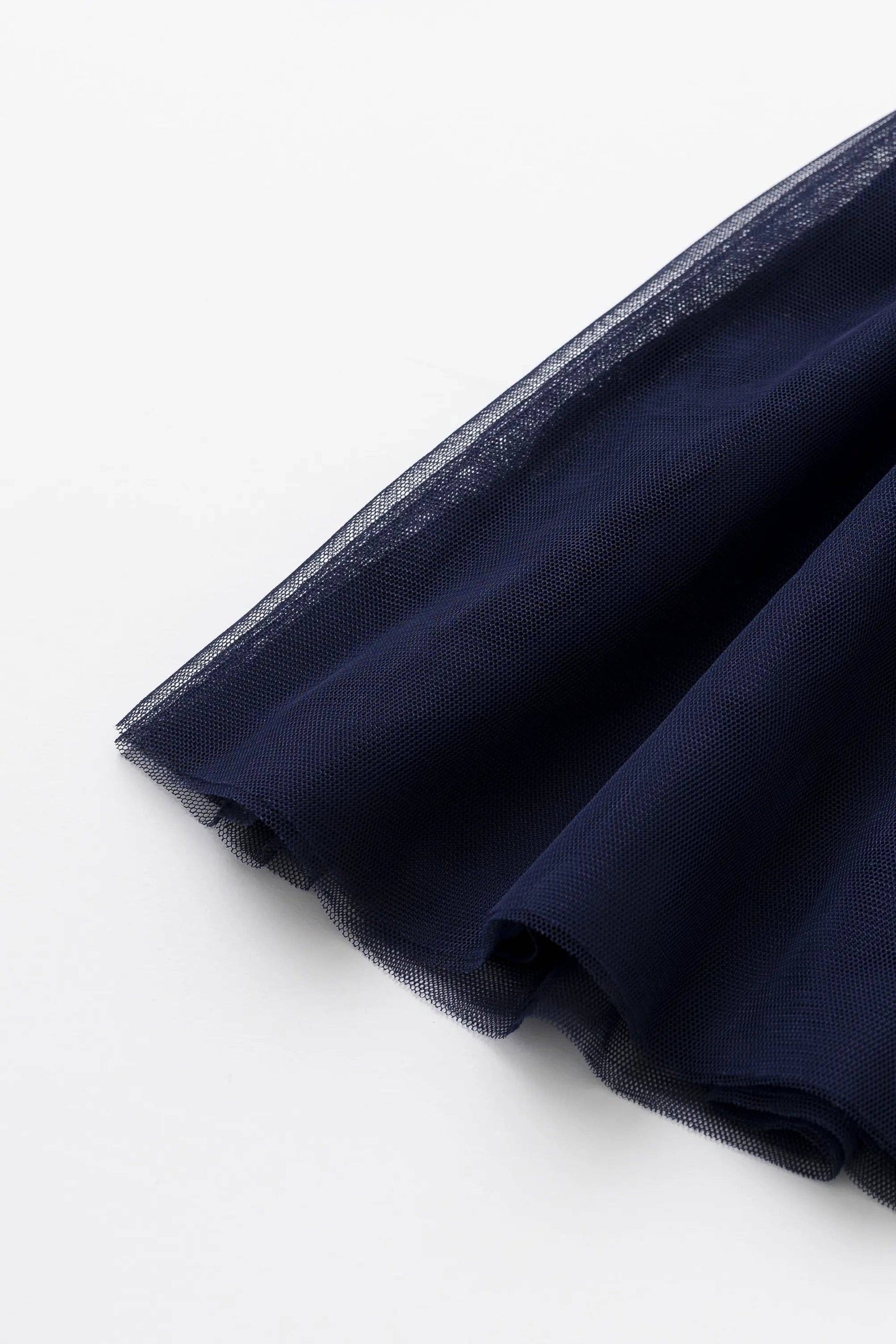 Holiday Kids Long Sleeve Tulle Dress_Hanukkah Dreidels