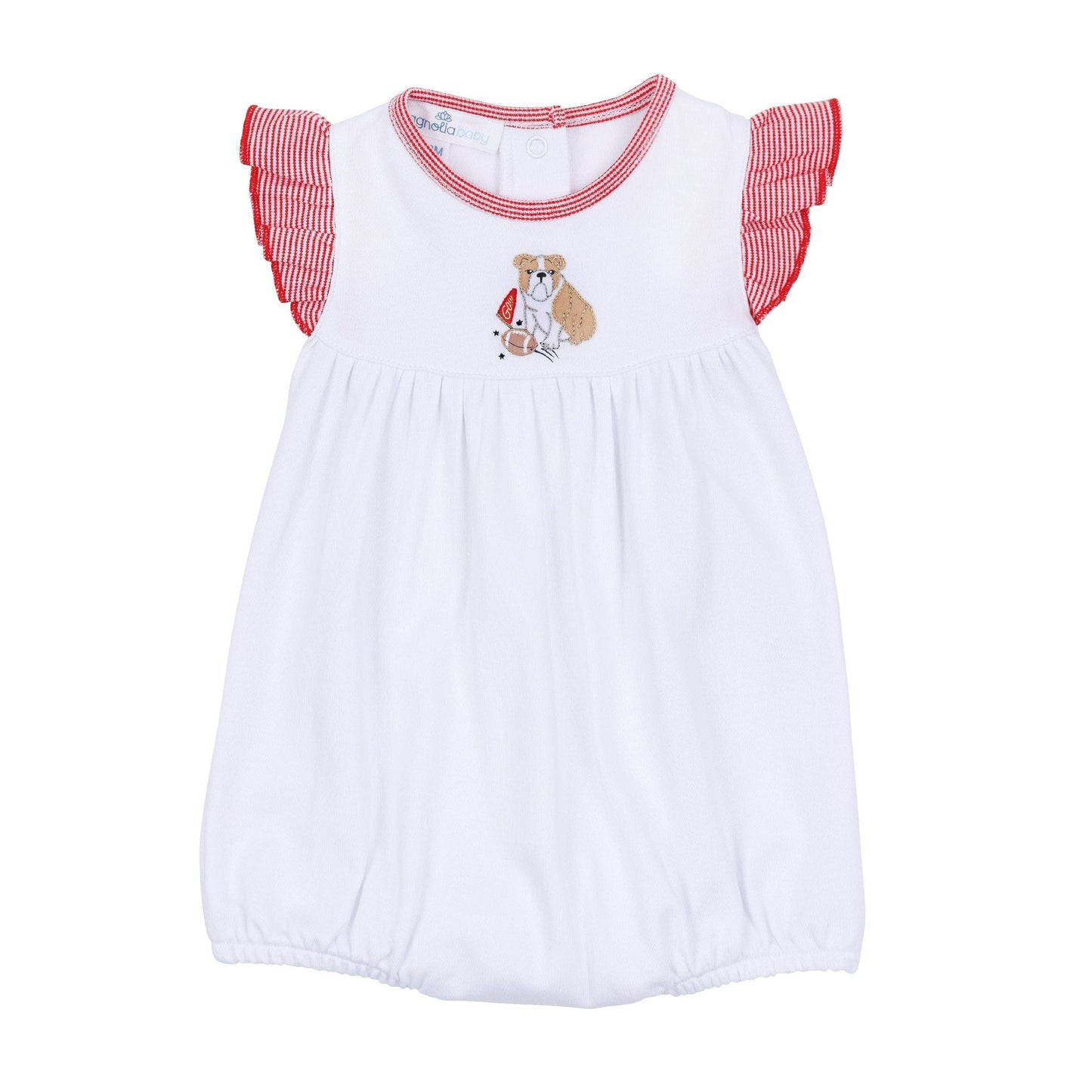 Go Dawgs! Embroidered Flutter Bubble