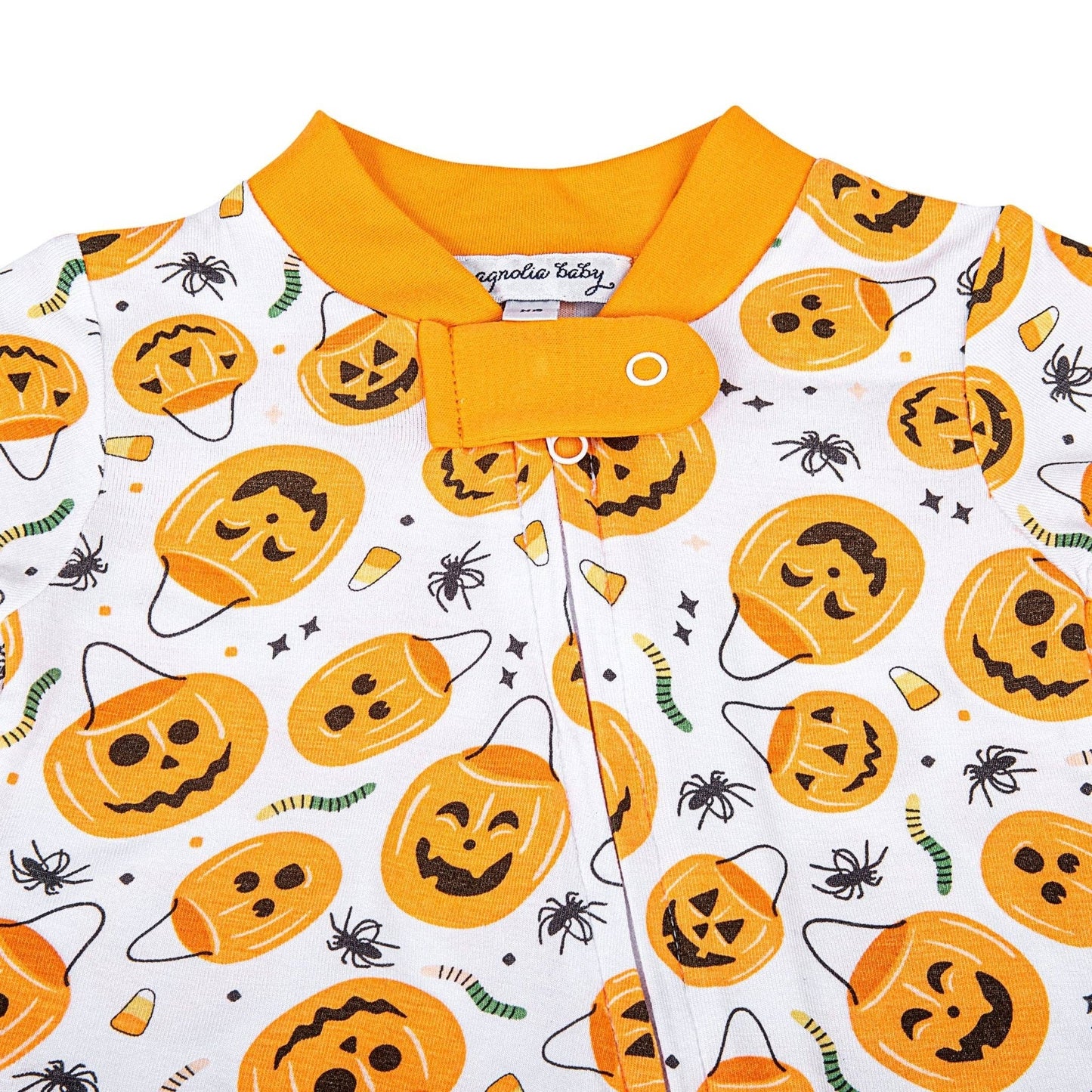 Jack O' Lantern Jamboree Zip Footie