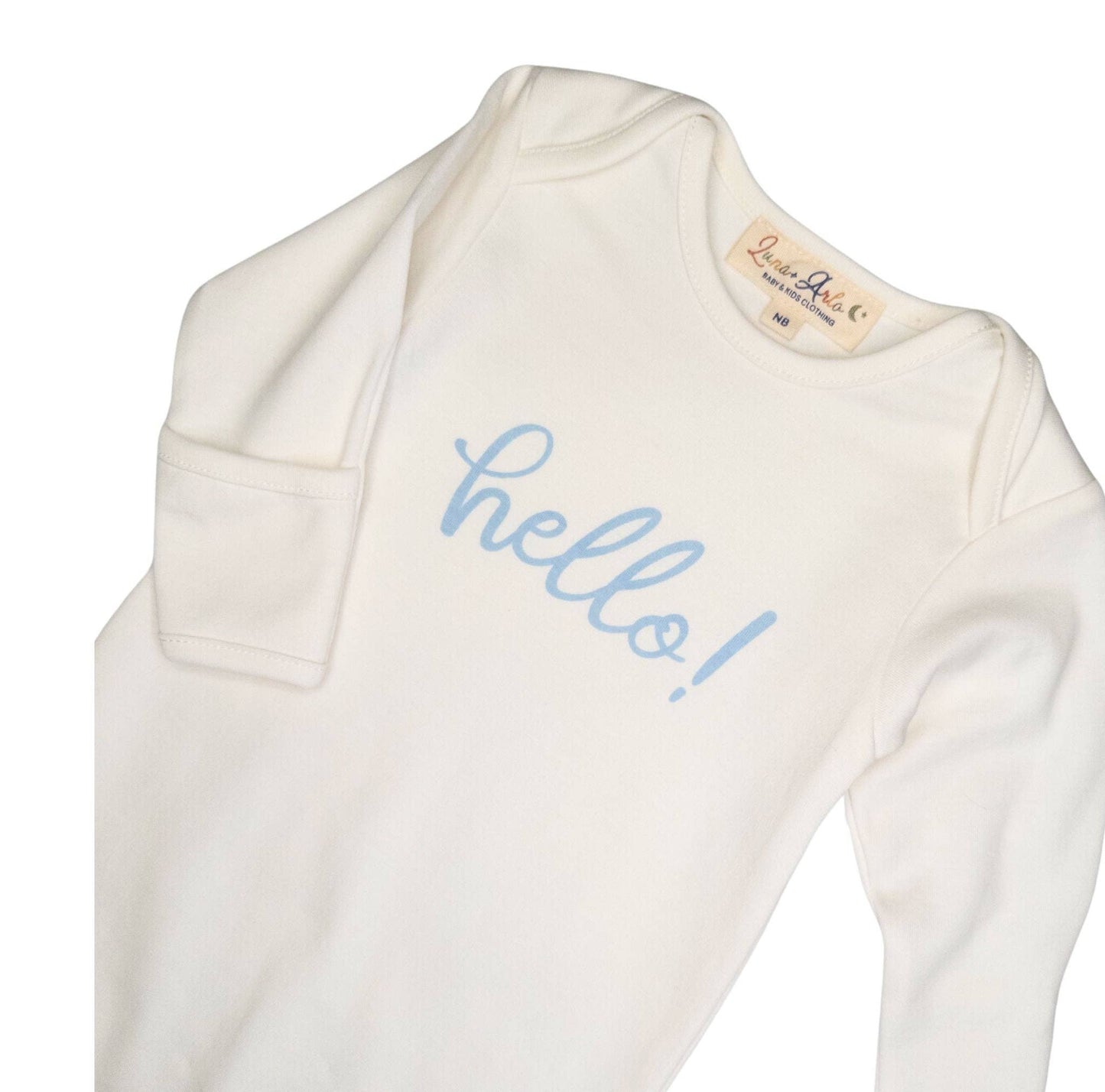 Hello! Knot Gown - Blue by Luna and Arlo