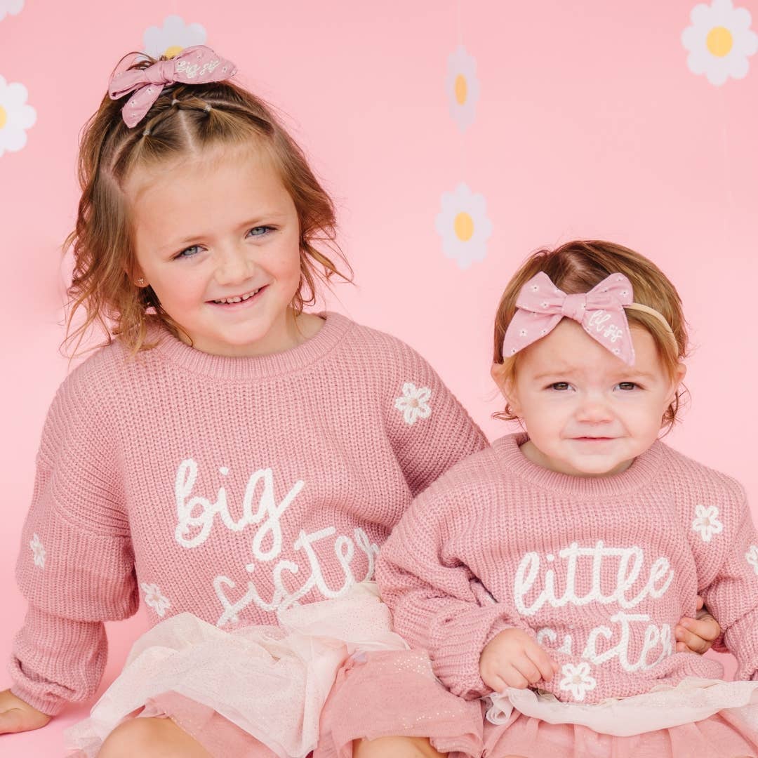 Little Sister Knit Sweater - Family Fun - Girls Clothes