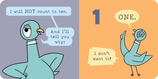 The Pigeon Won’t Count to 10!