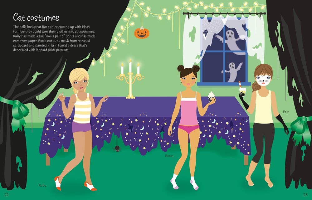 Sticker Dolly Dressing Halloween : Usborne