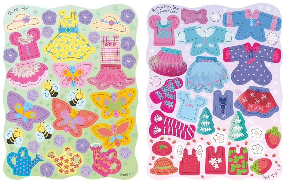 Sticker Dolly Dressing Fairies : Usborne