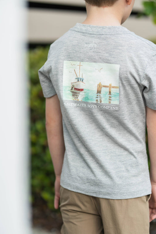 Shrimp Boat Graphic Tee