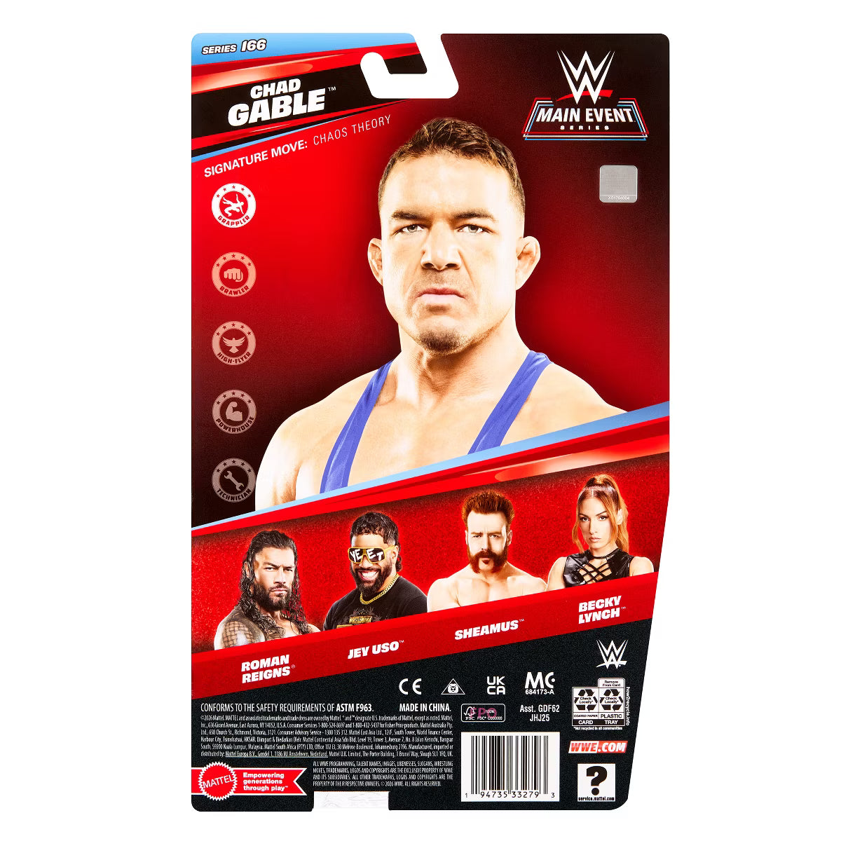 WWE Main Event Series 166 Chad Gable Action Figure