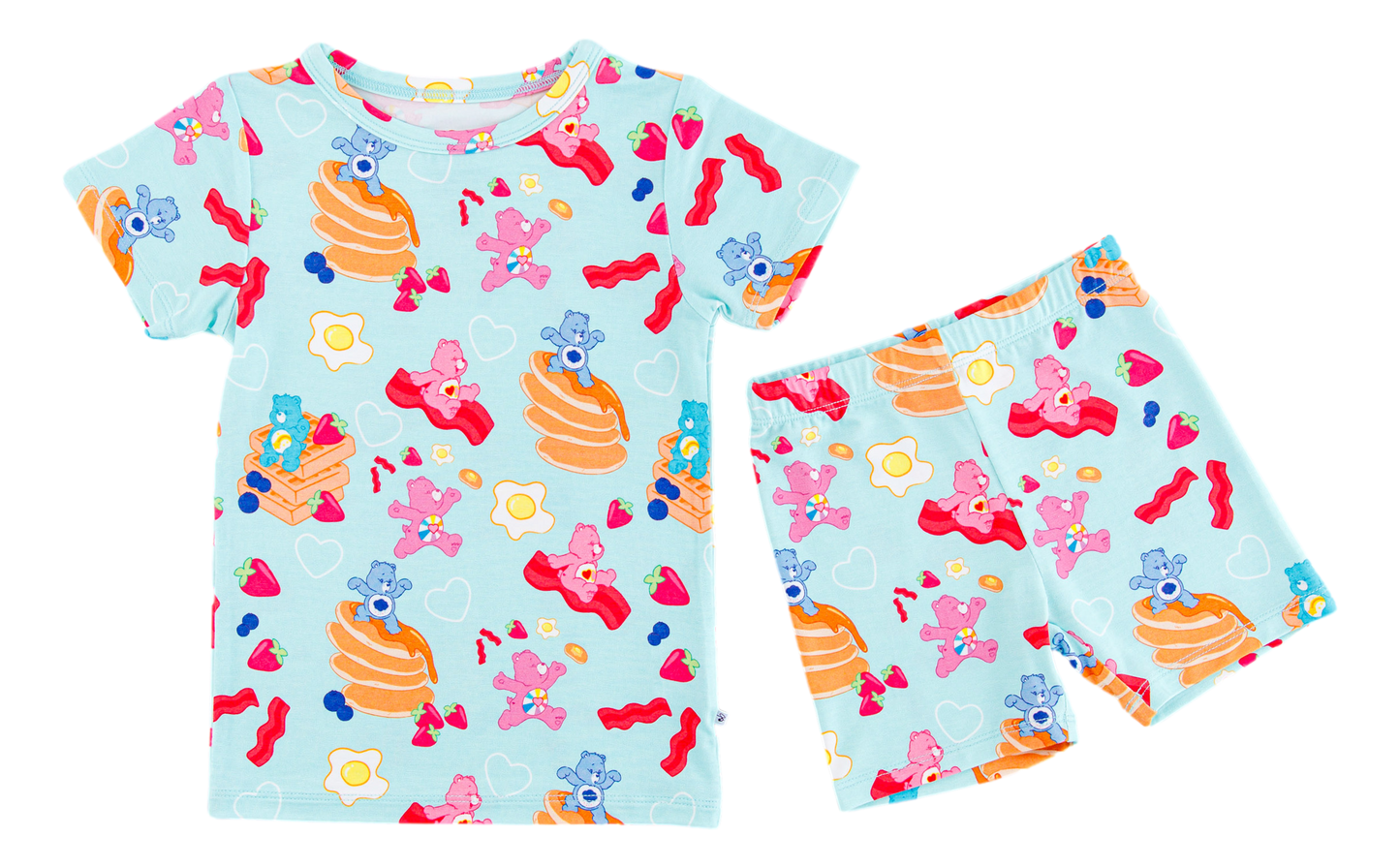 Care Bears Breakfast Bearts 2 Piece PJ Short