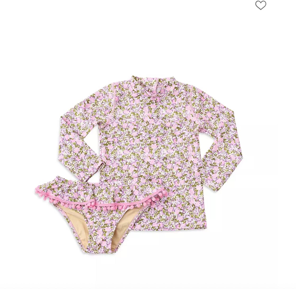 Blushing Blooms Two-Piece Swim