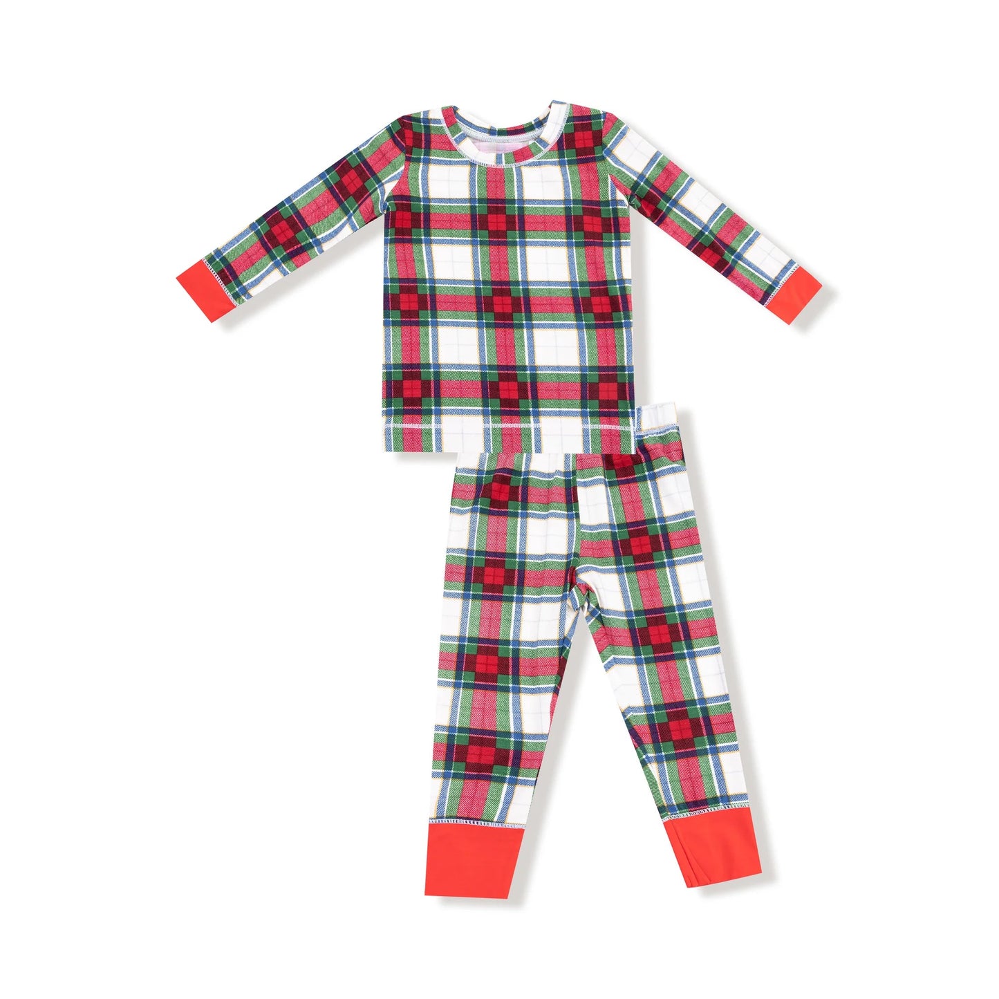 Holiday Plaid- L/S loungewear set