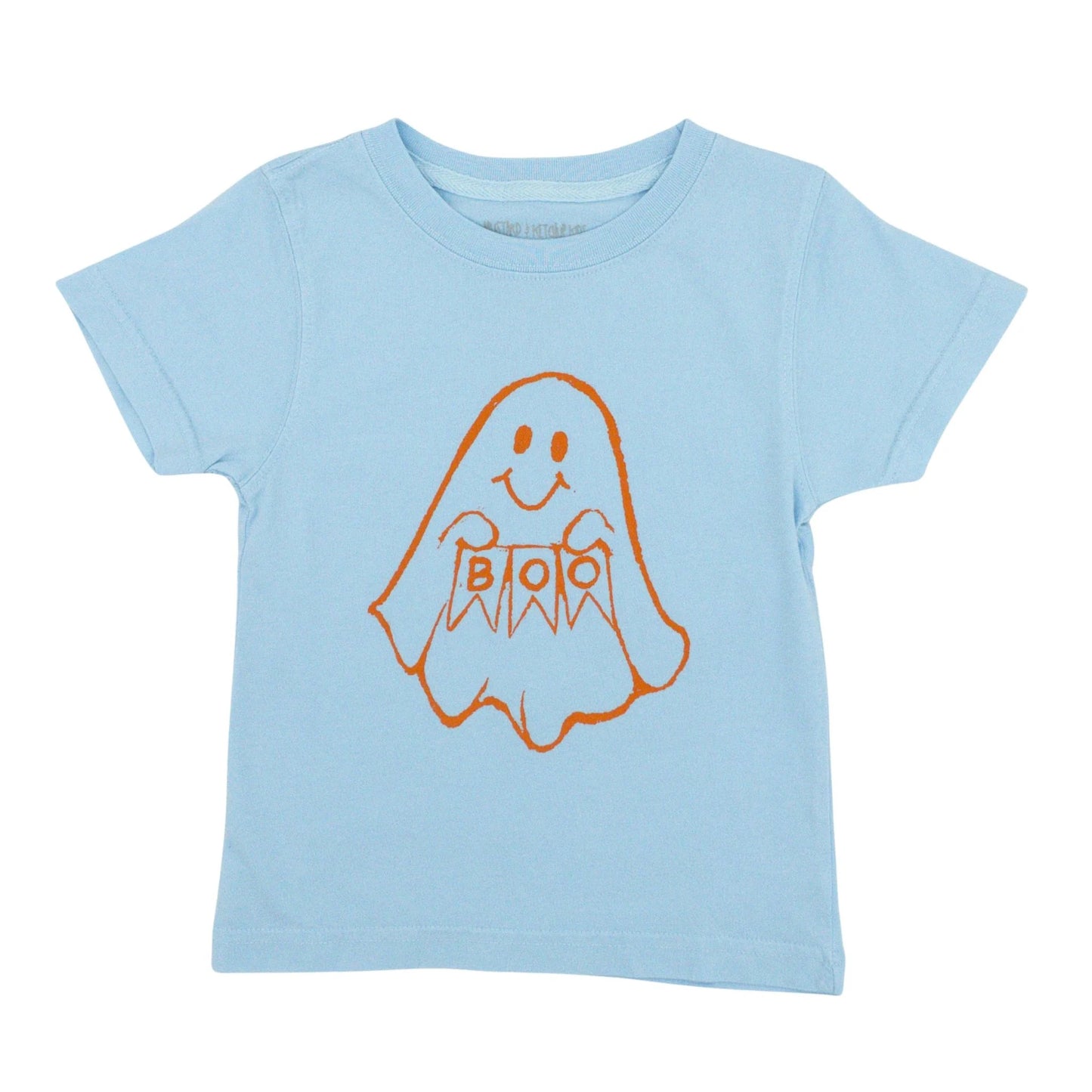 Light Blue BOO Ghost T-Shirt
