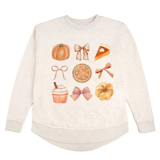Thankful Thanksgiving Women's Sweatshirt- Natural