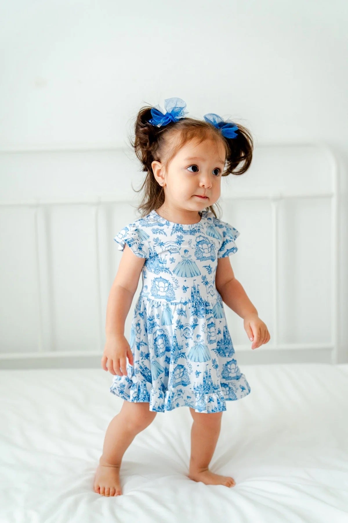 Bamboo Baby Dress Body Suit Twirl- Ella