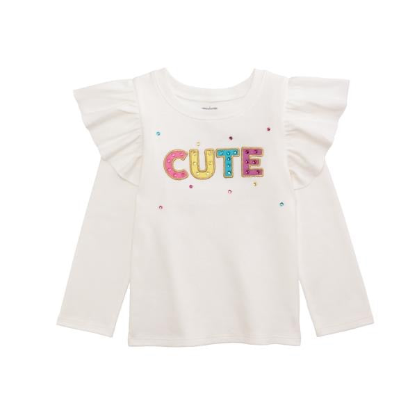 Cute- Ivory Jewel T-shirt