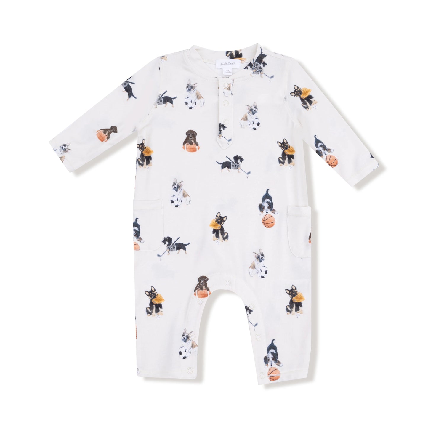 Sporty Puppies- Uni Romper