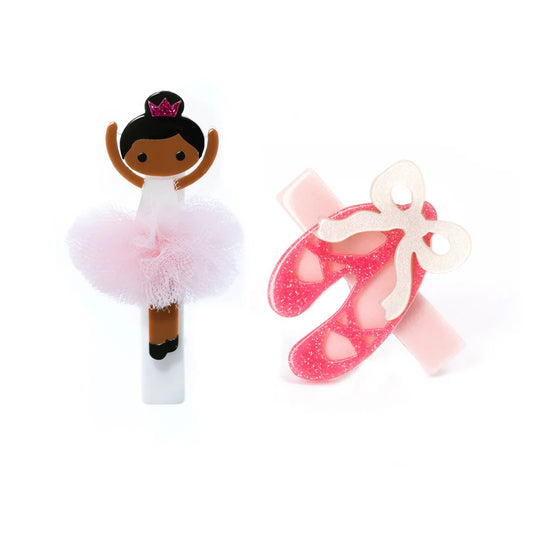 Ballerina Light Pink Alligator Clip