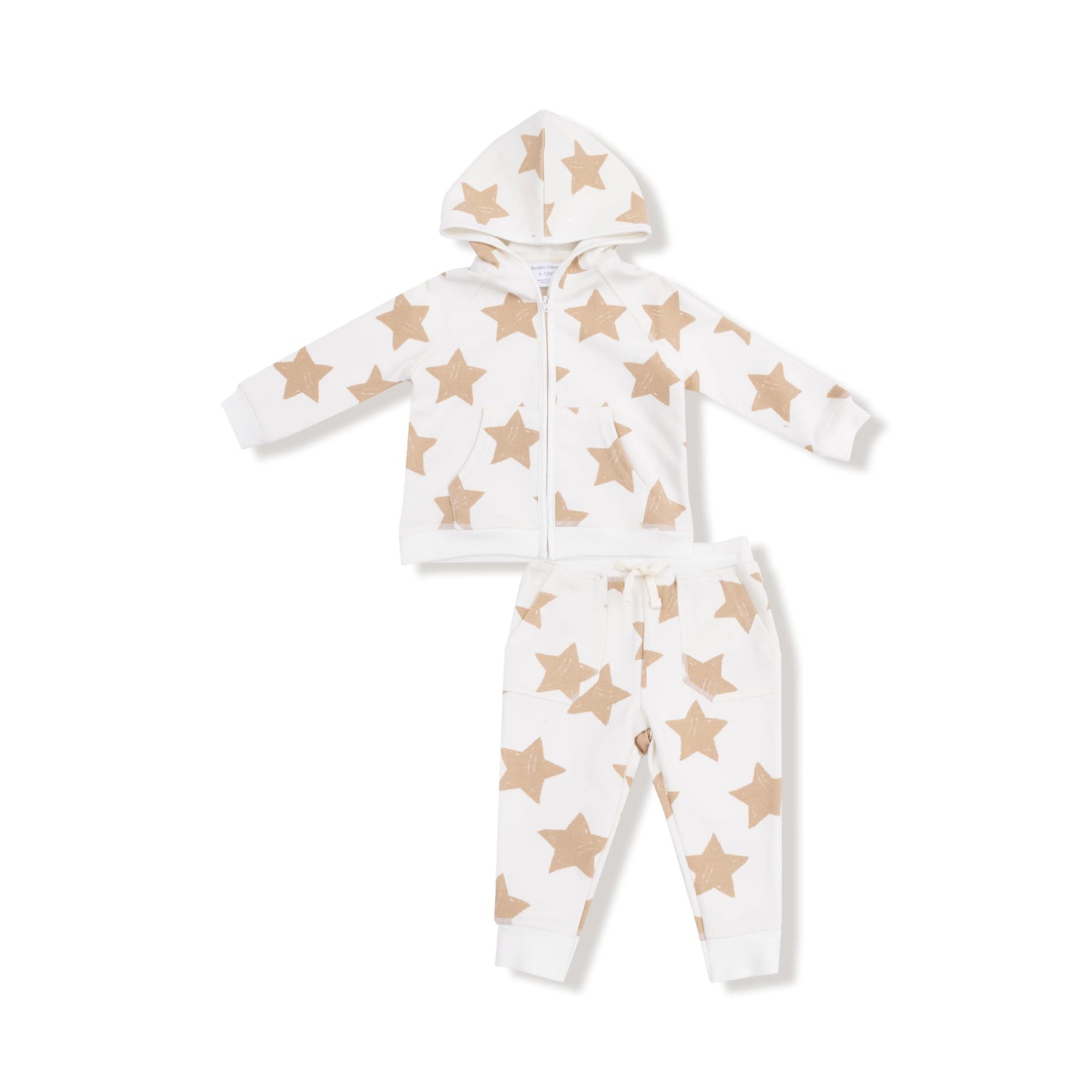 French Terry Stars Hoodie and Jogger Set