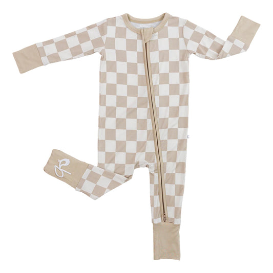 Oat Check Convertible Romper