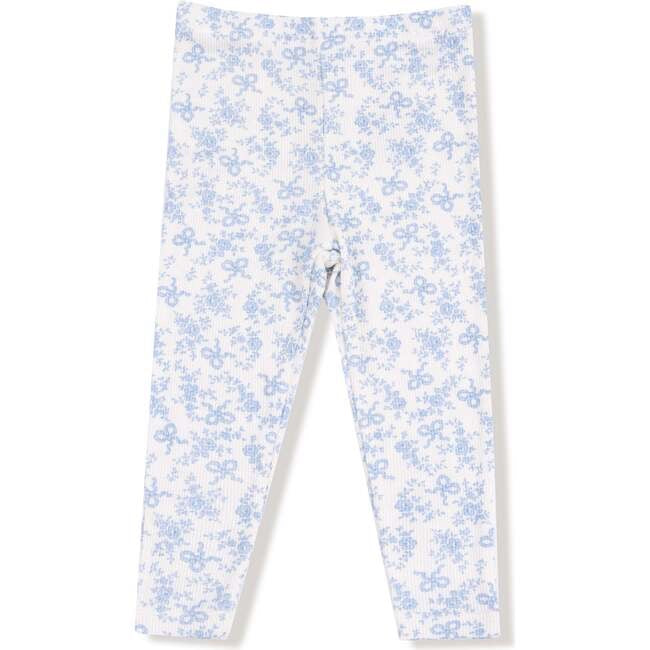 Romi Floral Waffle Pullover w Rib Leggings