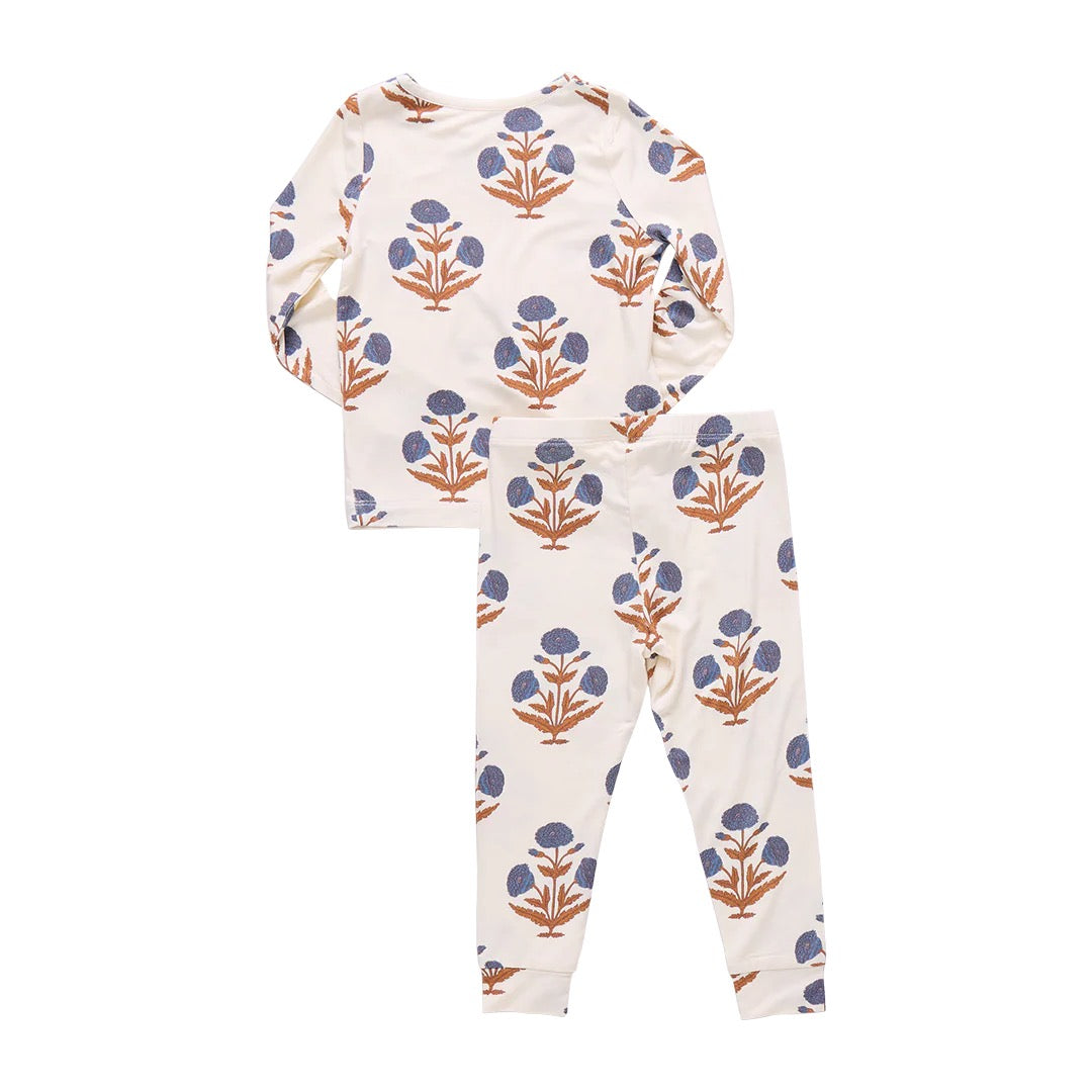 Kids Bamboo PJ Set - Dandelion
