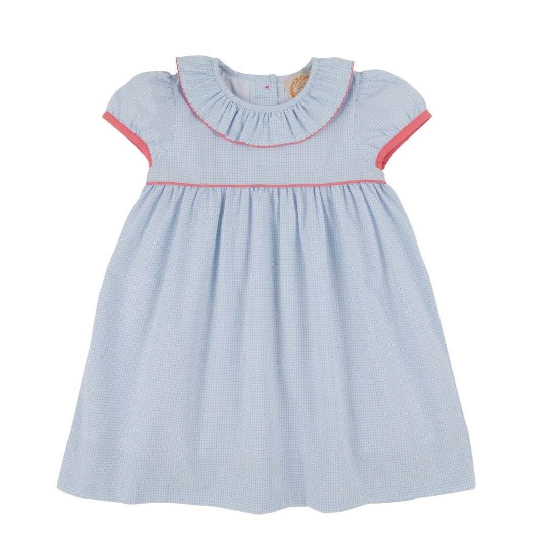 Ramona Ruffle Dress - Woven Yarn