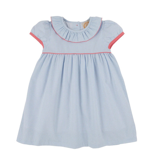 Ramona Ruffle Dress - Woven Yarn