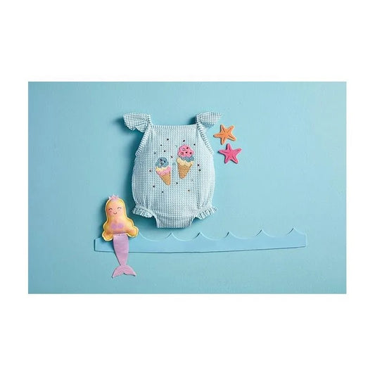 Ice Cream One-Piece Bathing Suit