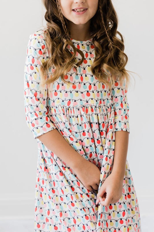 Merry and Bright Pocket Twirl Dress