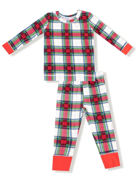 Holiday Plaid Lounge Set