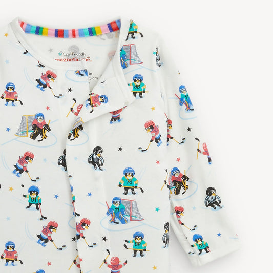 Mighty Penguins Footie Pajamas