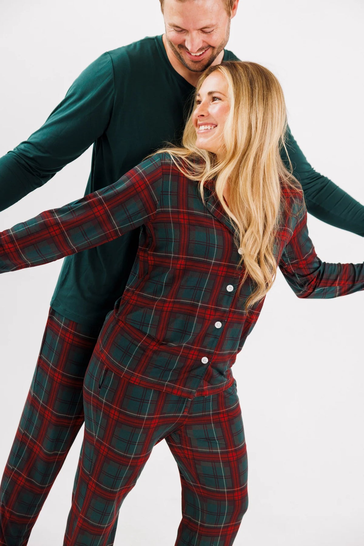 Holiday Heritage Plaid Women's Long Sleeve Set