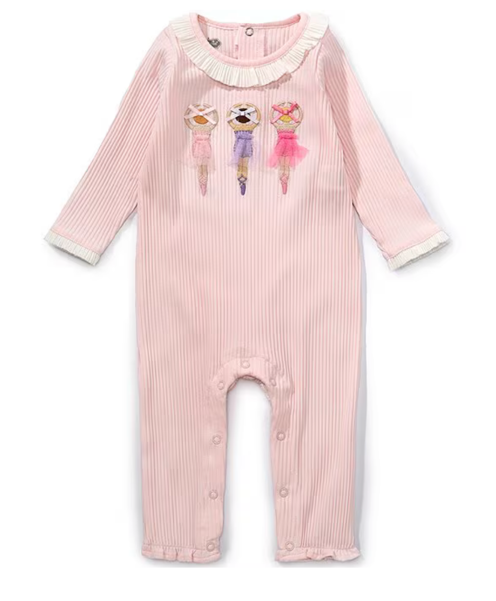 Mudpie Ballerina Ruffle Onesie