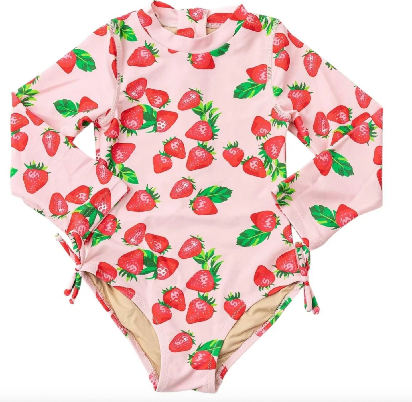 Shade Critters Long Sleeve SwimSuit Strawberry