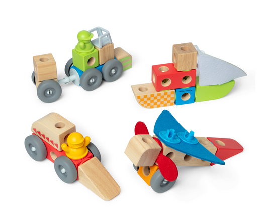 Melissa & Doug Blockables Vehicles