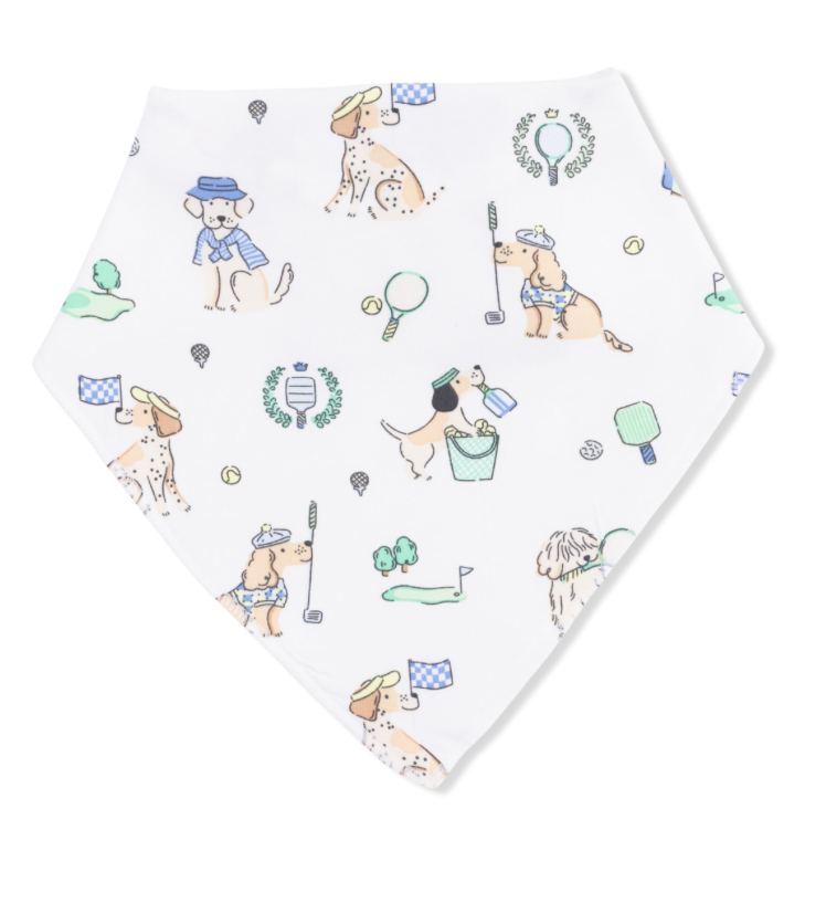 Angel Dear Bubbly Country Club Dogs Bib