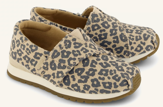 Tom's Resident Plus Toddler Sneaker - Leopard Print