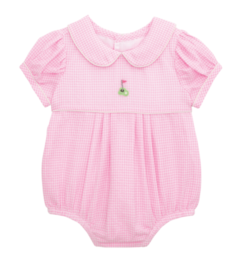 MudPie Pink Girl Golf Bubble