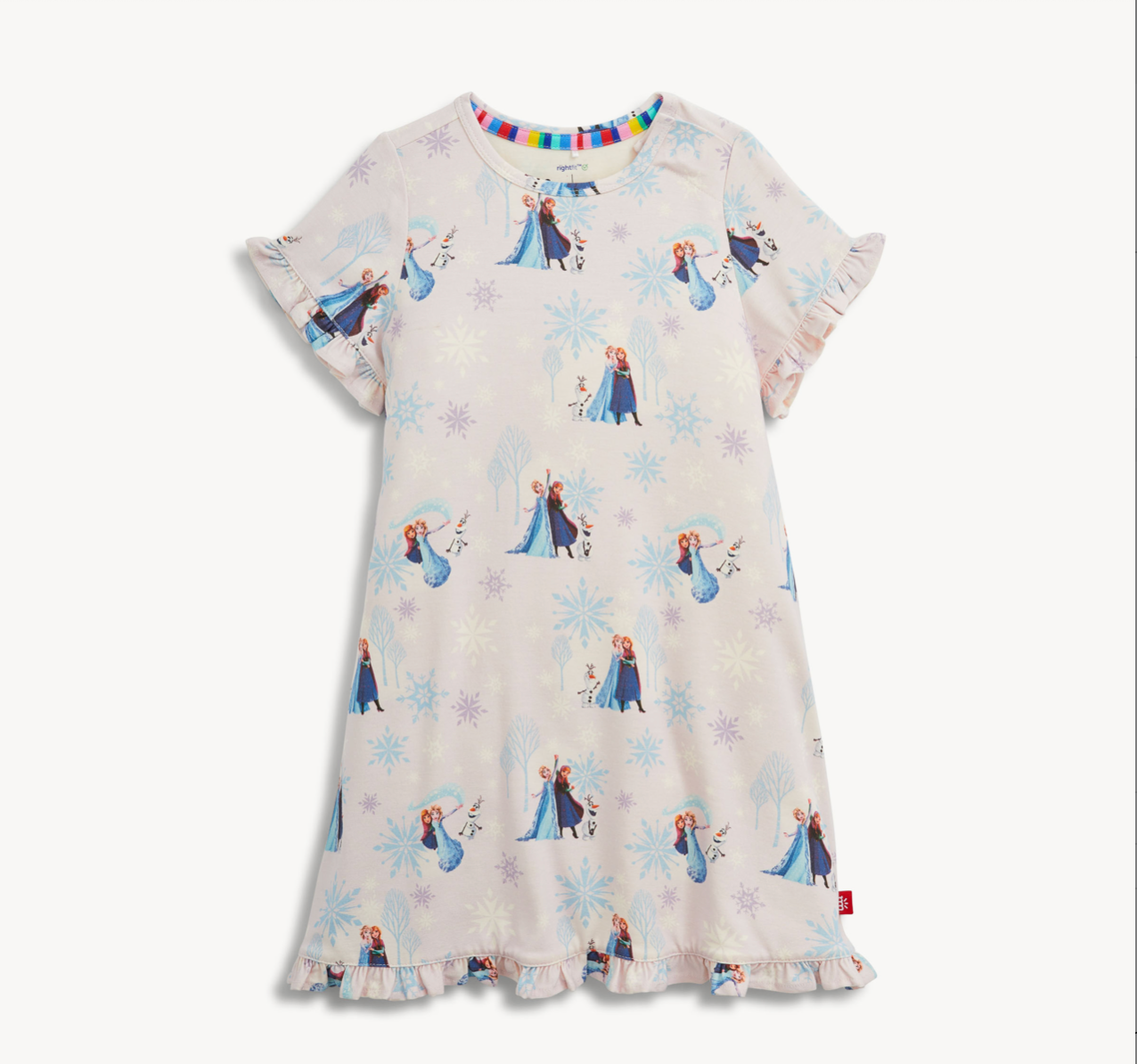 Magnetic Me Frozen Right Fit Ruffle Nightgown