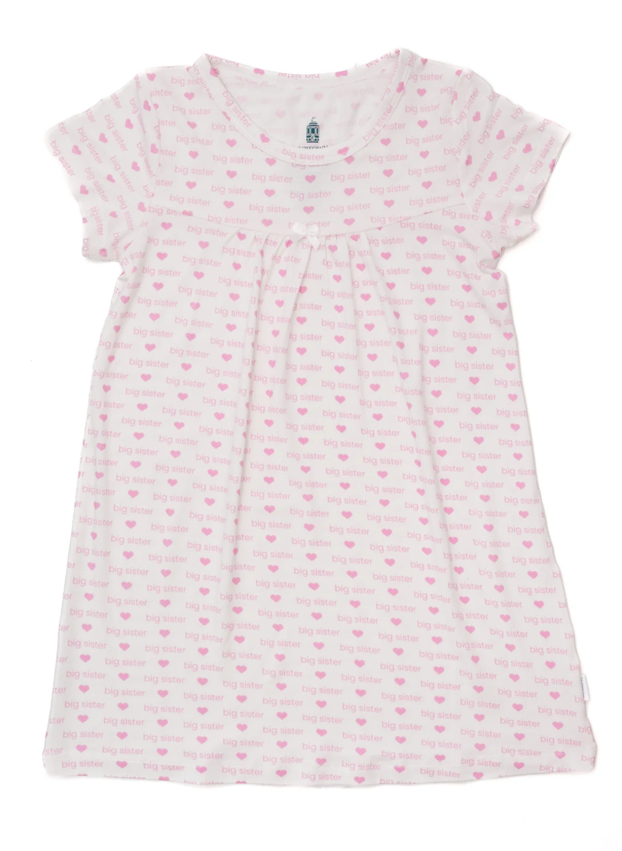 Uptown Baby Big Sister Pajama Dress