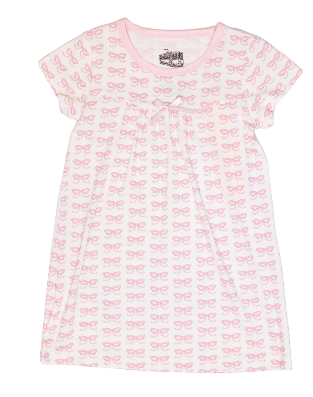Uptown Baby Bows Bamboo Sleep Dress