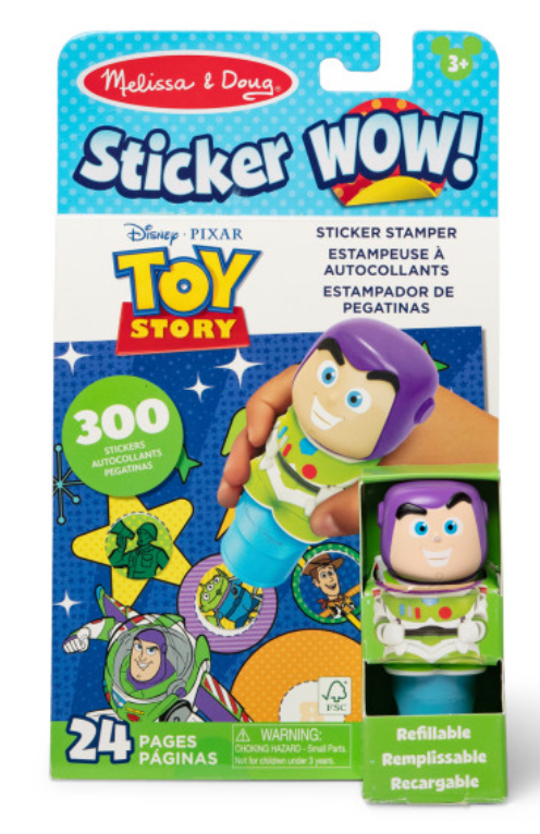Melissa & Doug WOW! Activity Pad and Sticker book - Buzz Lightyear