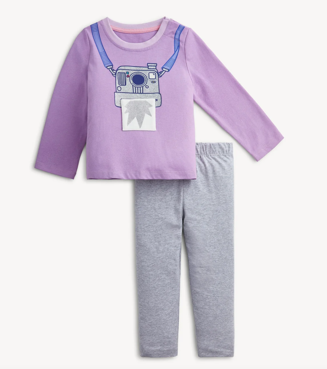 Magnetic Me Peeka Pckt Girls 2pc Set W Legging, Camera