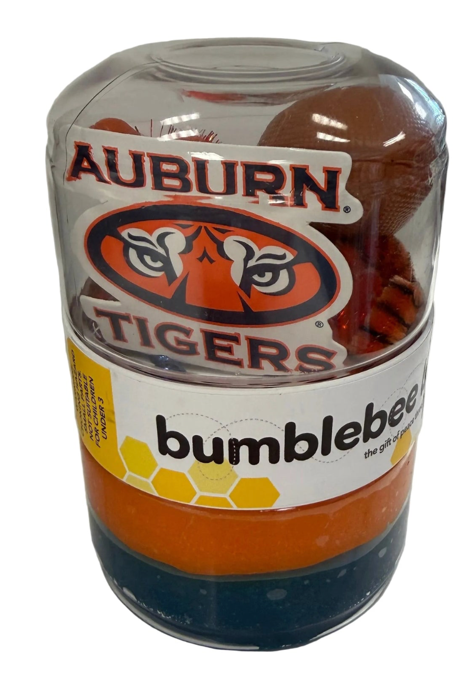 Bumblebee Bins Auburn Gameday Jar