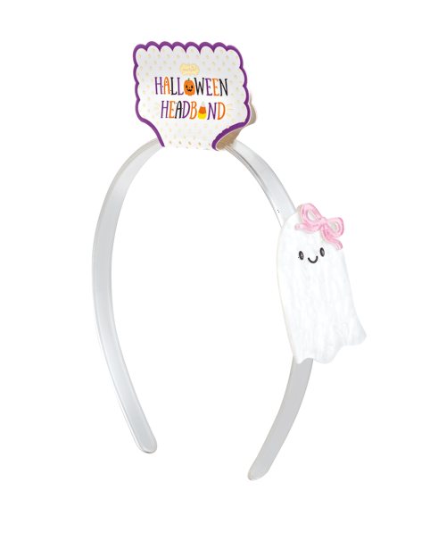 Mudpie GHOST ACRYLIC HALLOWEEN HEADBAND