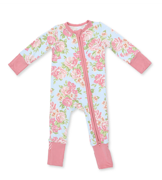 Angel Dear Convertible Romper - Angeline Floral